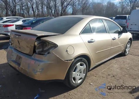2006 Pontiac G6 z USA, uszkodzony, nr VIN 1G2ZF55B964241445